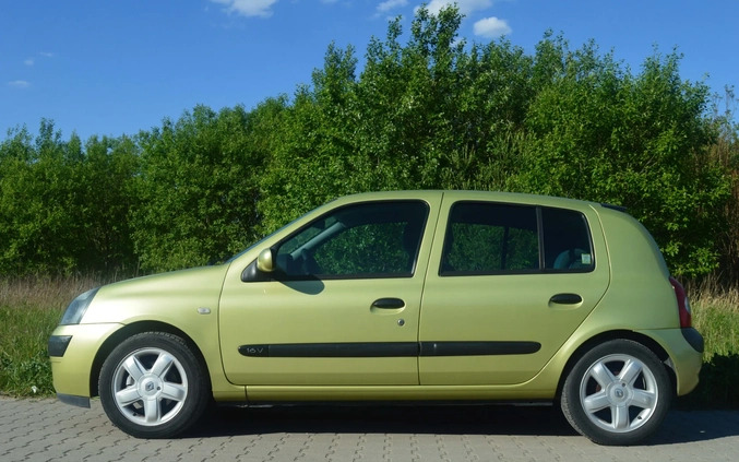 Renault Clio cena 7800 przebieg: 113500, rok produkcji 2003 z Warszawa małe 56